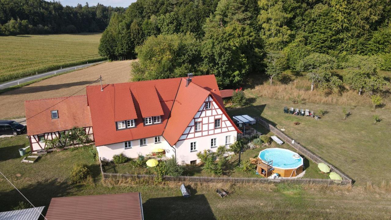 Ferienwohnungen Wastl Fraenkische Schweiz Hiltpoltstein 外观 照片